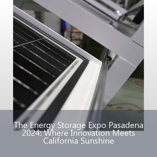 The Energy Storage Expo Pasadena 2024: Where Innovation Meets California Sunshine